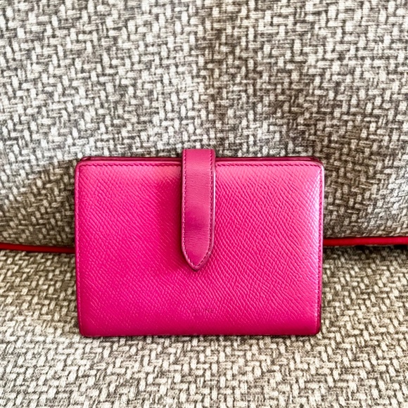Celine pink wallet, loose snap - Picture 1 of 11